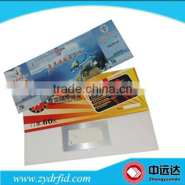 ISO I4443A ntag213/215/216 nfc sticker roll transparent
