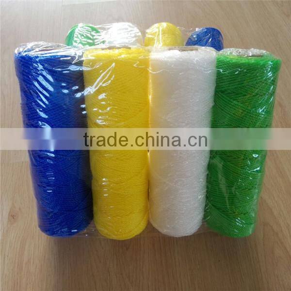 Nylon twisted pe material /polypropylene monofilament rope