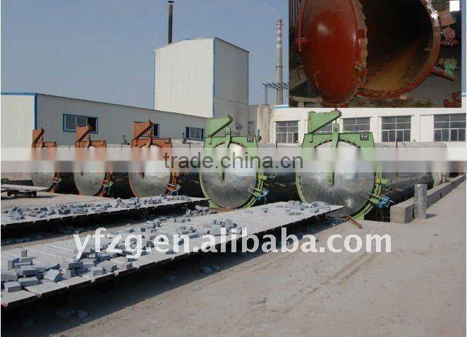 (Autoclaved Aerated Concrete block plant) AAC plant Production line