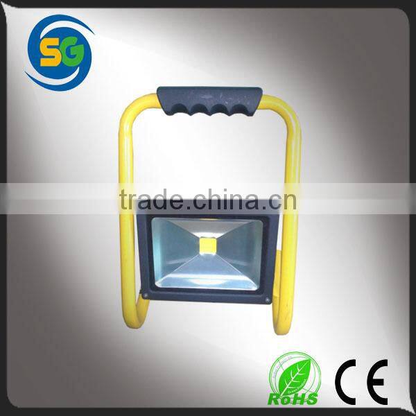 Waterproof IP65 30W RGB LED floodlight with stand for outdoor Lighting