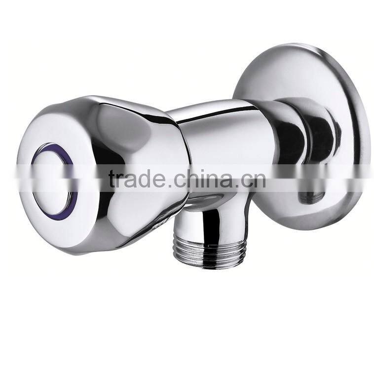 T Shape Toilet Brass Angle Stop Valve