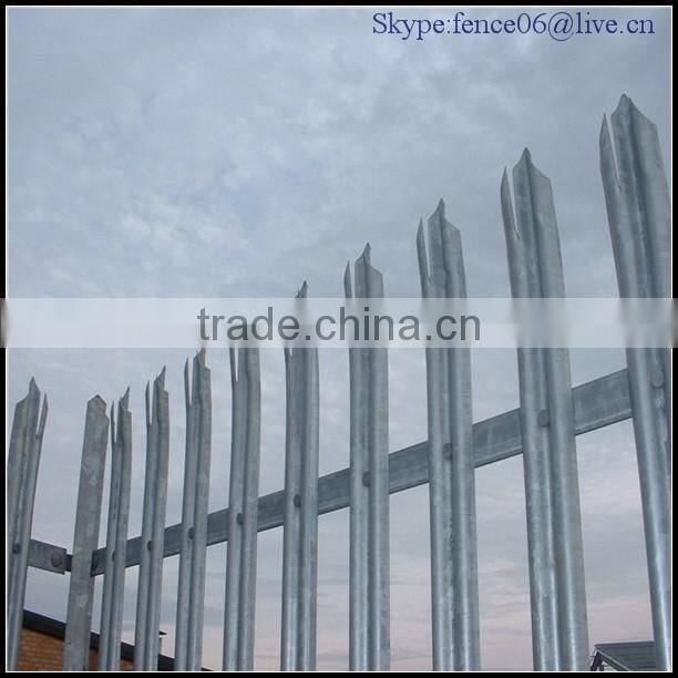 China Cheap security palisade fence / security euro palisade fence / steel palisade fence (Direct Factory)