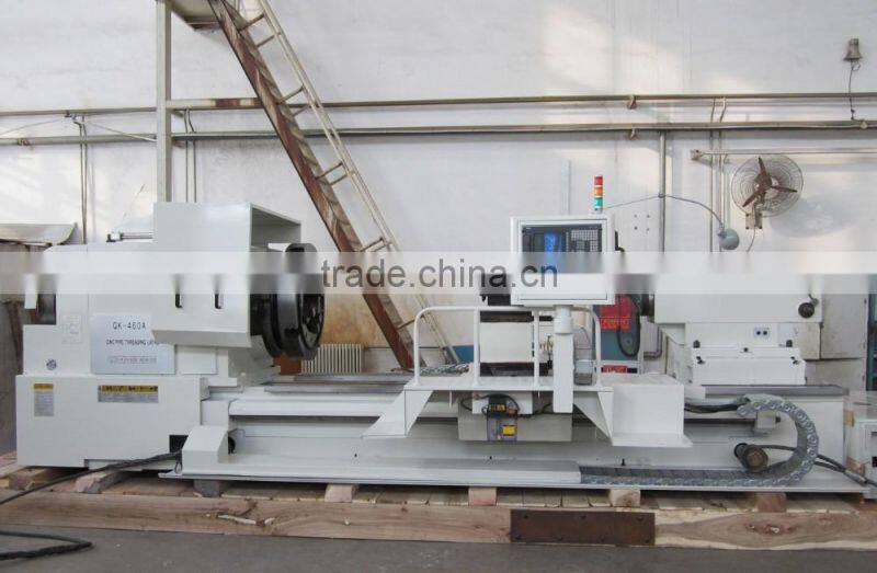 Heavy Duty CNC Horizontal Pipe Threading Turning Machine