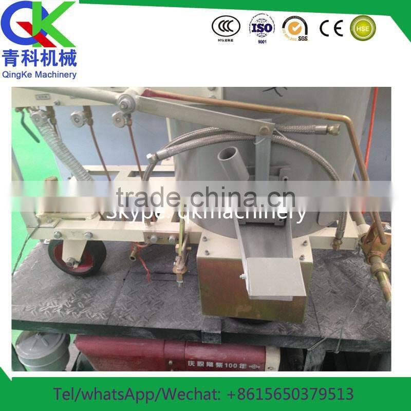 Senior hand push hot melting line drawing machine with 150mm barrel
