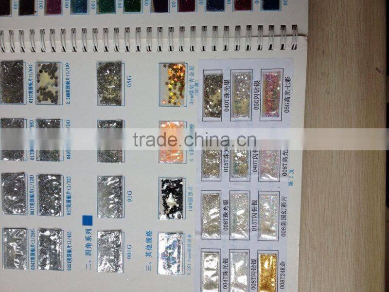 Nail art glitters powder dust for uv gel acrylic powder decoration