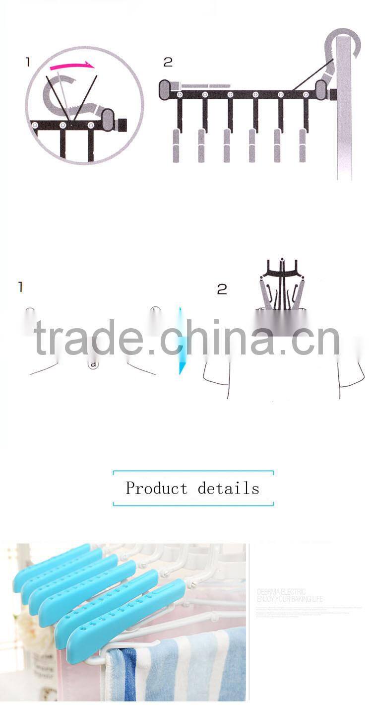 Multi-function double side hangers Magic Hangers Clothes Rack Home Organization foldable