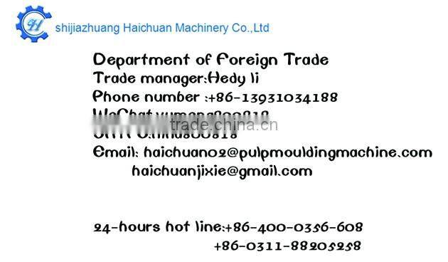 2016 Automactic machine making egg trays