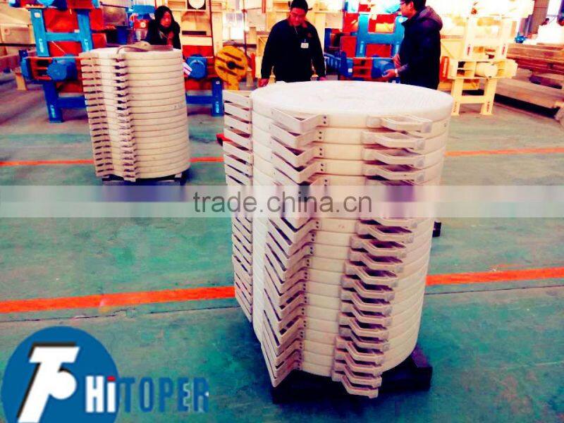800 round plate filter press