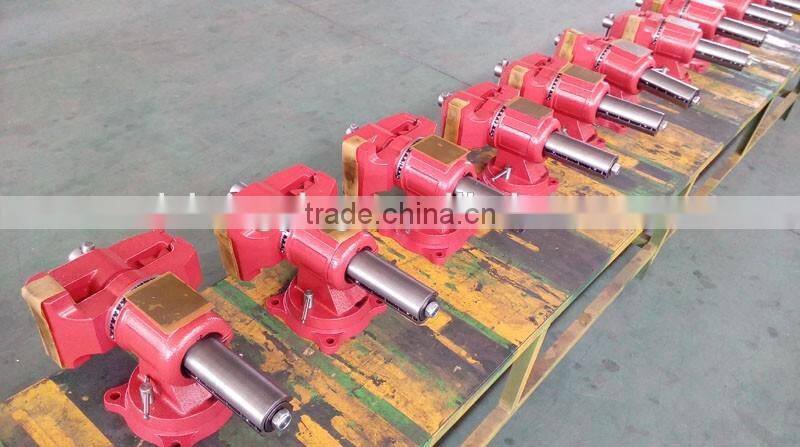 Multi-function cast bench vise 5"