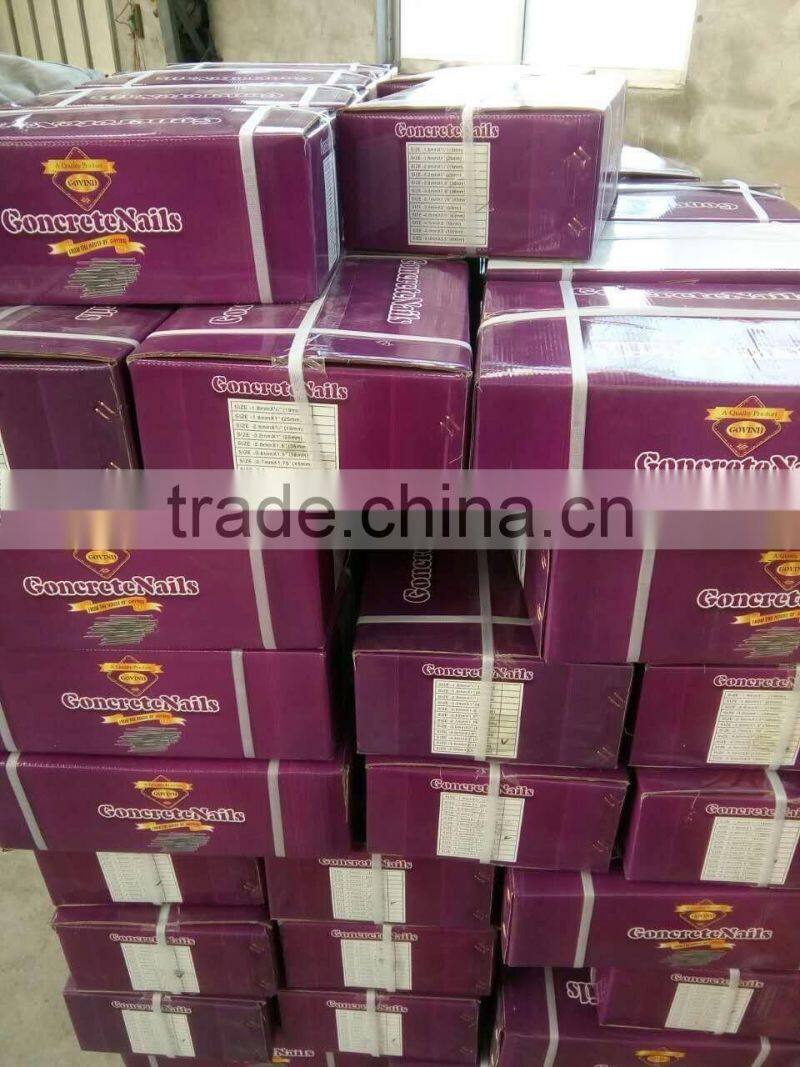 High Standard Galvanized Concrete Nail zinc galvanized steel nail