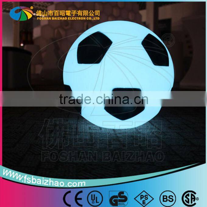 LED football waterproof pool ball lights garden lights with 16 colors