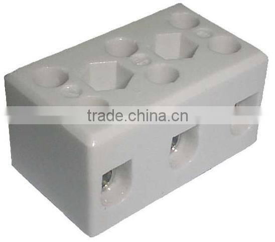 Heat Resistant Ceramic Porcelain Wire Terminal Block Connector