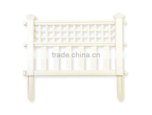 factory price golden plastic split rail fence