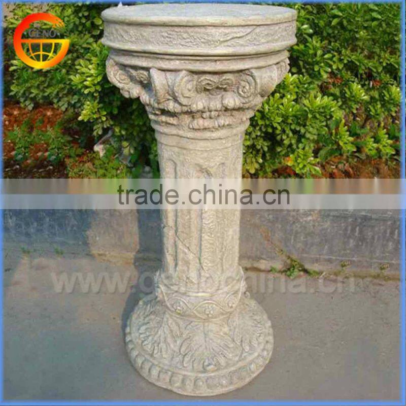 Home and garden fiberstone decorative roman column molds