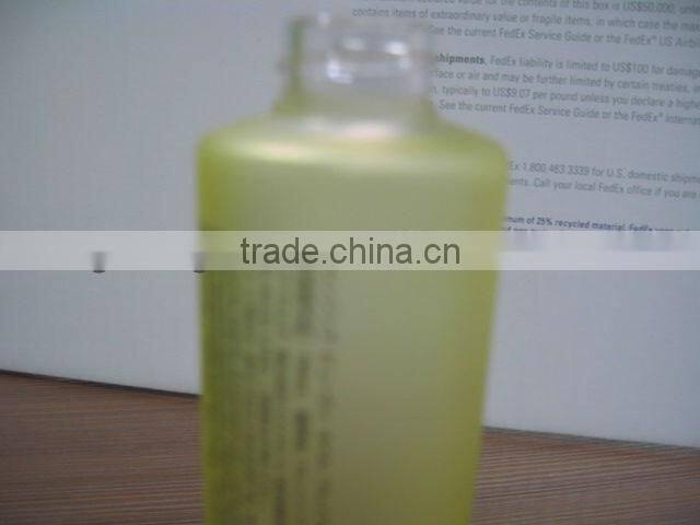 150ml frosted PLA plastic lotion bottles with a screw cap -100% biodegradable