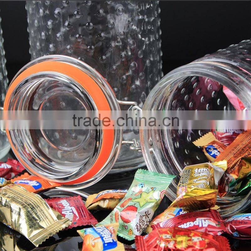 Alibaba products 670ml Best quality glass jars for jam products imported from china