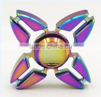Colorful Rainbow Spinner, copper hand spinner toys wholesale