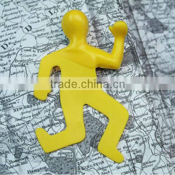 Squashed Flat Book Mark Funny Silicone Bookmark