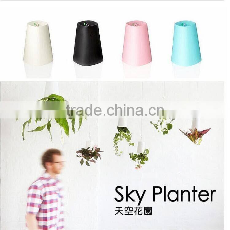 Plastic Sky Planter Creative Decorative Home Mini Sky Garden Flower Pot Beauty Sky Planter