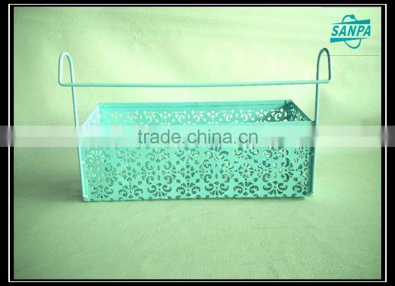 Hanging Storage Racks Ornamental Engraving Basket