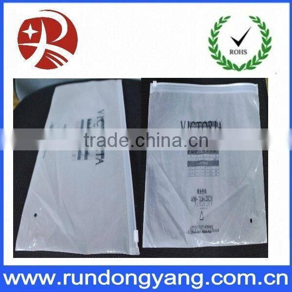 Printing zippered bag for wholesale