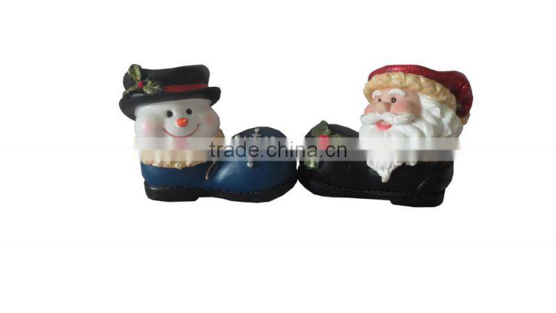 2014 new handmade resin christmas santa gift for sale