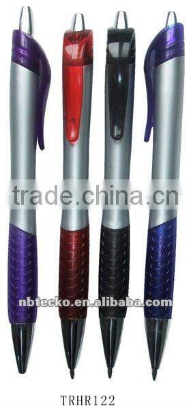 Promotional plastic ball point pen with halloween logo