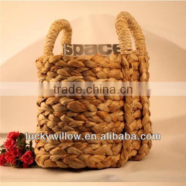 factory direct supply retro recycled straw bag