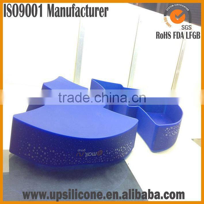 2014 new design christmas tree shap silicone flowerpot