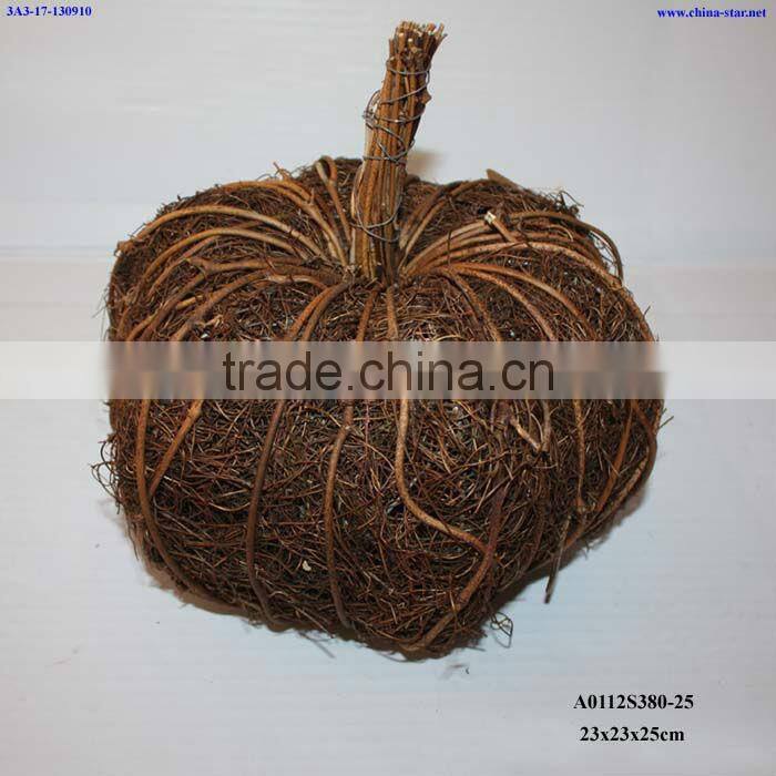 halloween rattan pumpkins decorations