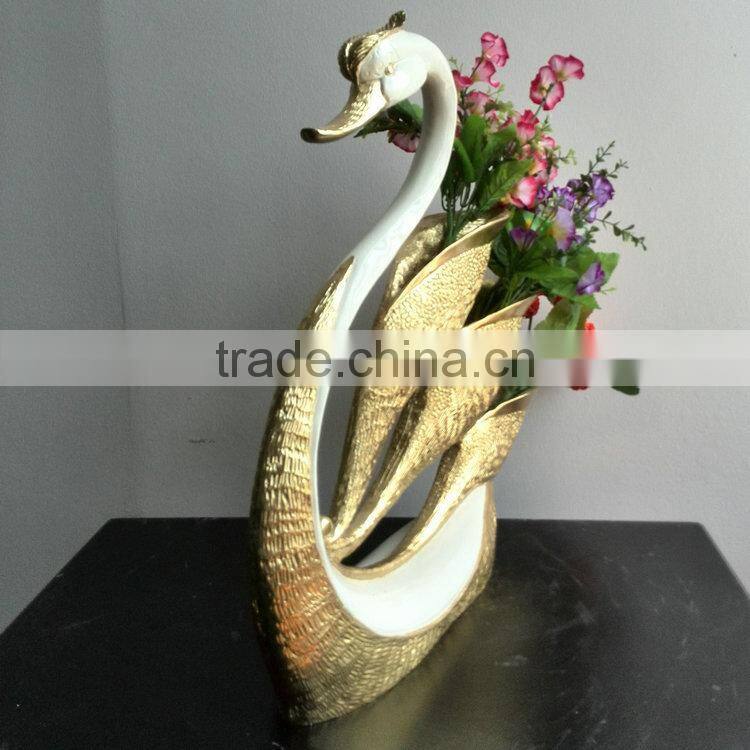 Resin goose figurine