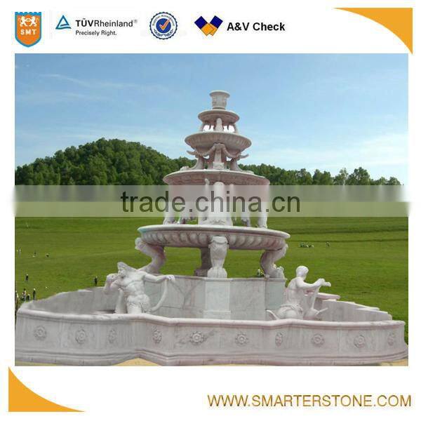 Three layers garden fountain for sale from Smarter Stone