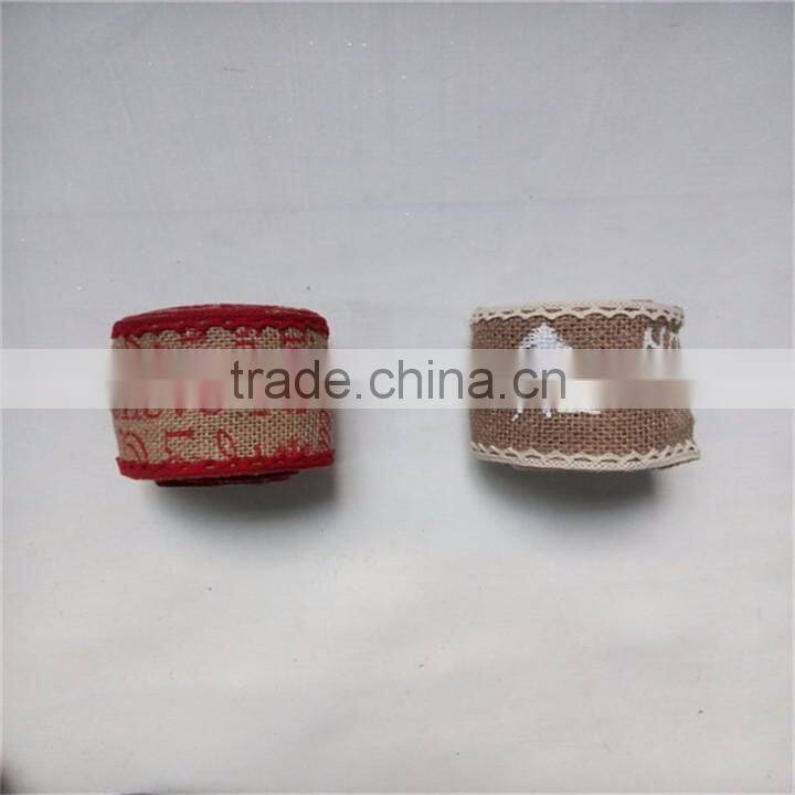 China factory supply crafts decorations blue christmas ribbon for christmas market