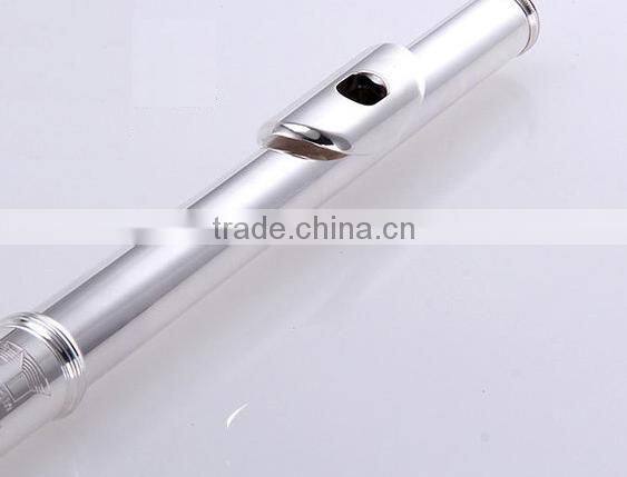 16 closed holes C key metal flute