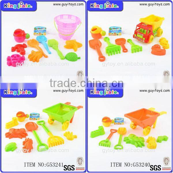 funny plastic bucket sand toy and mold beach toys