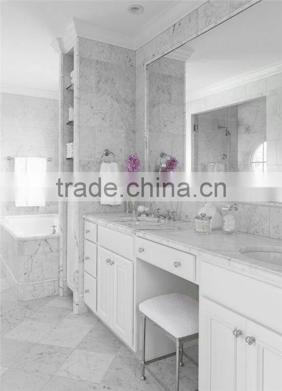 Manufaturer flooring designs natural stone white marble tile price in india