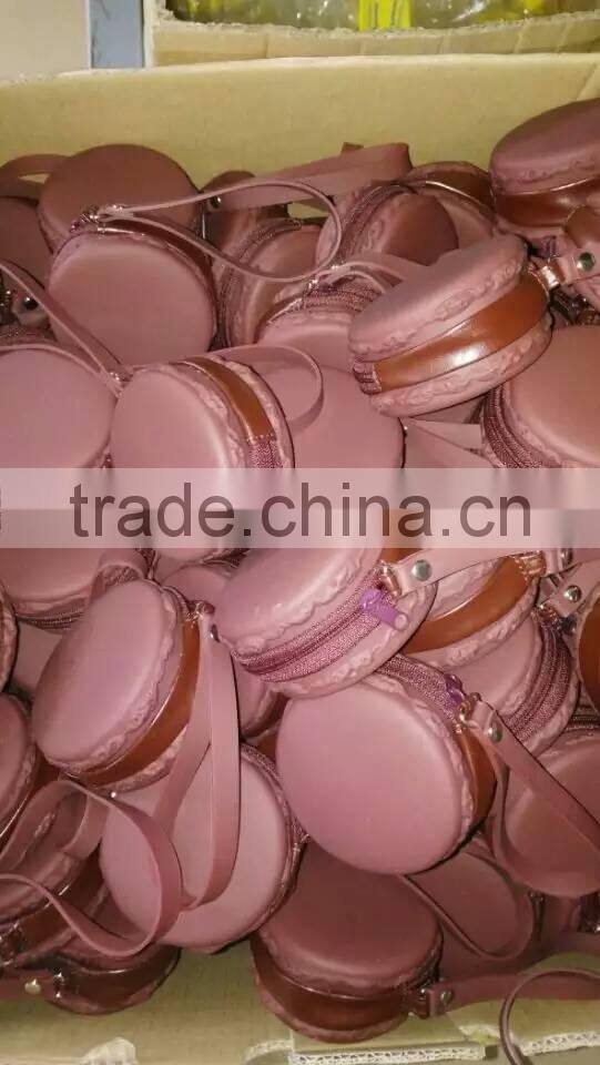 2015silicone Macaron wallet Hot-selling fashionable silicone money pouch and silicon wallet