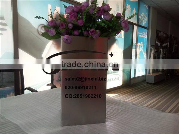 JINXIN Brushed Garden Planter/ Outdoor Flower Pots / Stainless Steel Decoration Pots