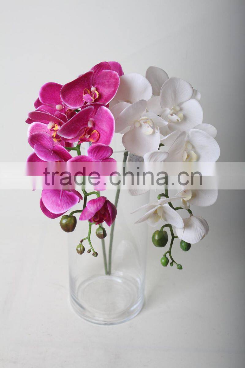 decorative PU butterfly orchid artificial butterfly orchid flowers landscaping flowers