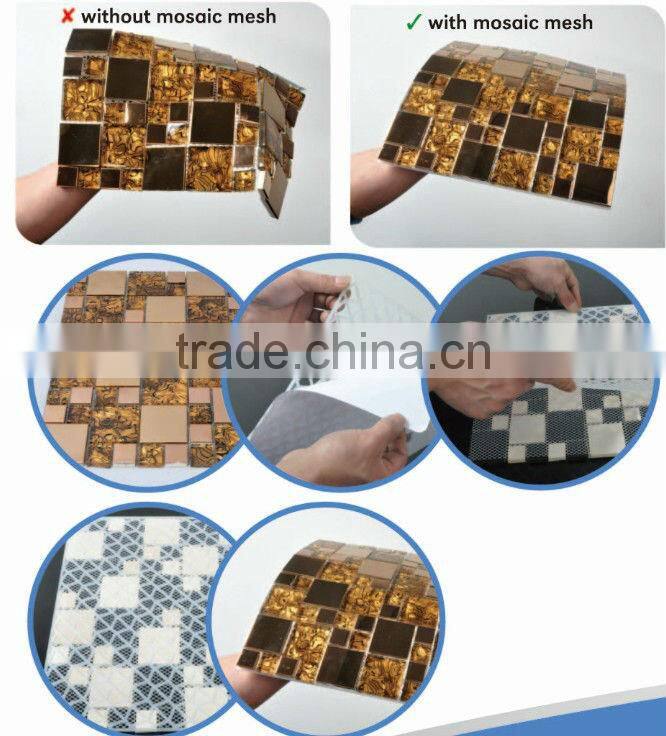 Adhesive Mosaic Spacer, Mosaic Sheet, Adhesive Mosaic Mesh.