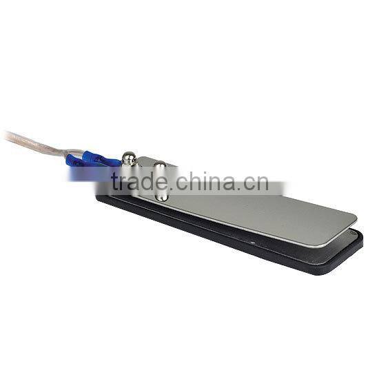 FLAT Stainless Steel Tattoo Foot Switch Pedal for Power Supply Control Thin
