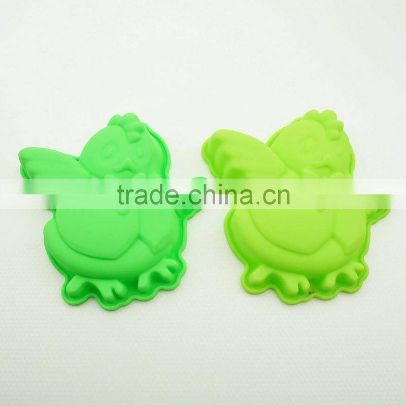 11176 Customized Silicone Chicken Shaped Cake Mould