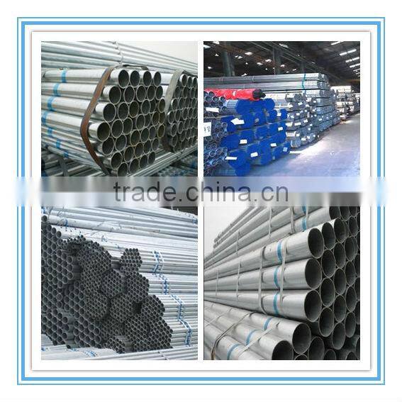 hot dip galvanized steel pipe(bs standard) from Tianjin