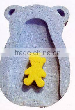 colorful and cute bath sponge for kids,animal shape bath sponge for baby