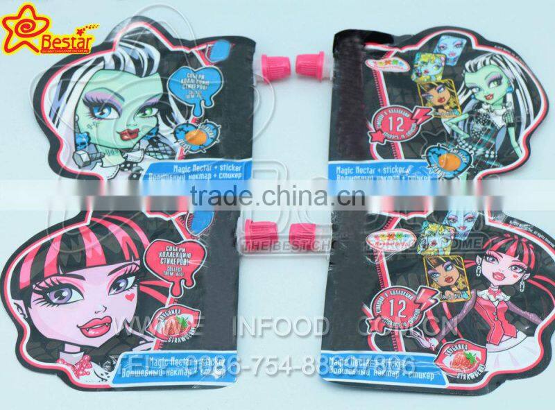 Monster High Fruit Jam Candy With Magic Sticker