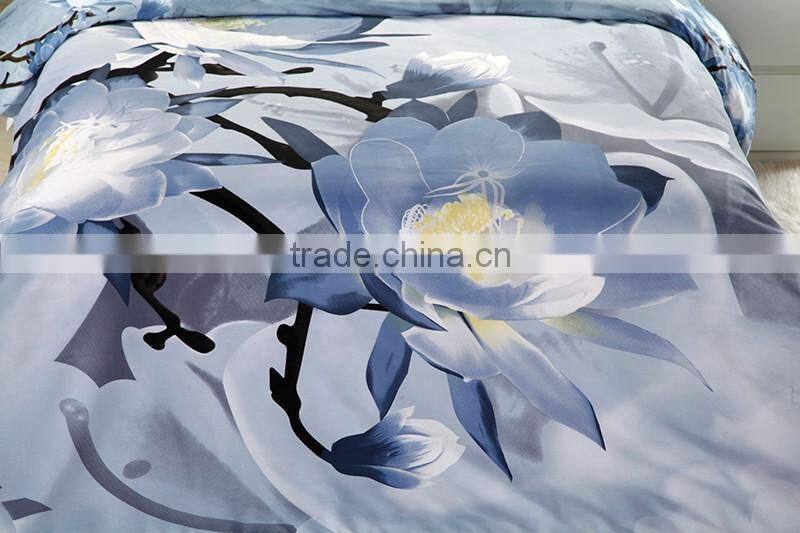 3d Bedding Sets Duvet Cover Set Bed Linens (Queen, 1 Duvet Cover+1 Flat Sheet +2 Pillowcases) -LSMX