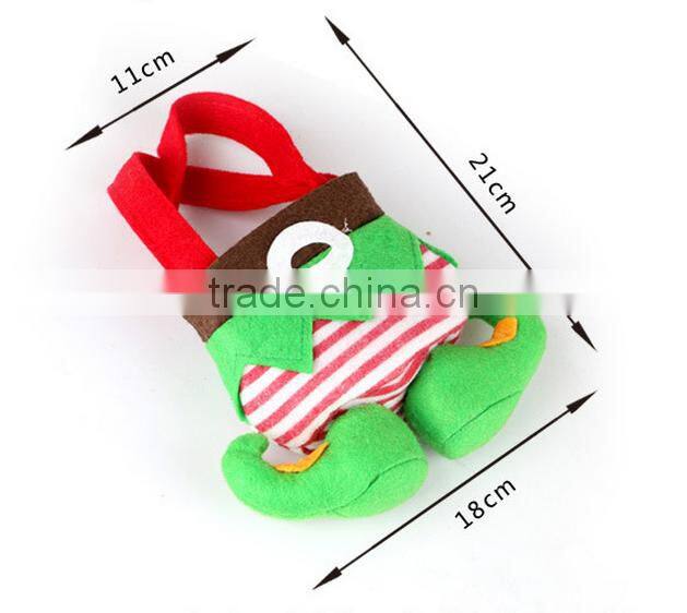 Merry Christmas sock Santa Claus sock in stock Handmade christmas stocking sock Xmas decoration