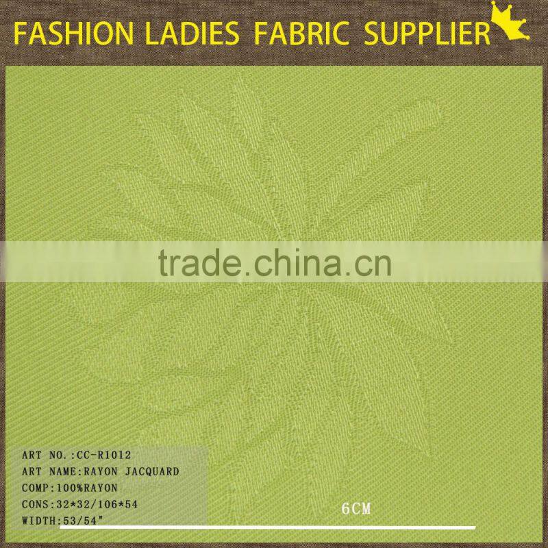 rayon/ viscose garment fabric