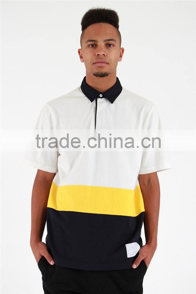 OEM Shirt 100% Bamboo Clothing Men's Plain stand up collar t-shirt logo