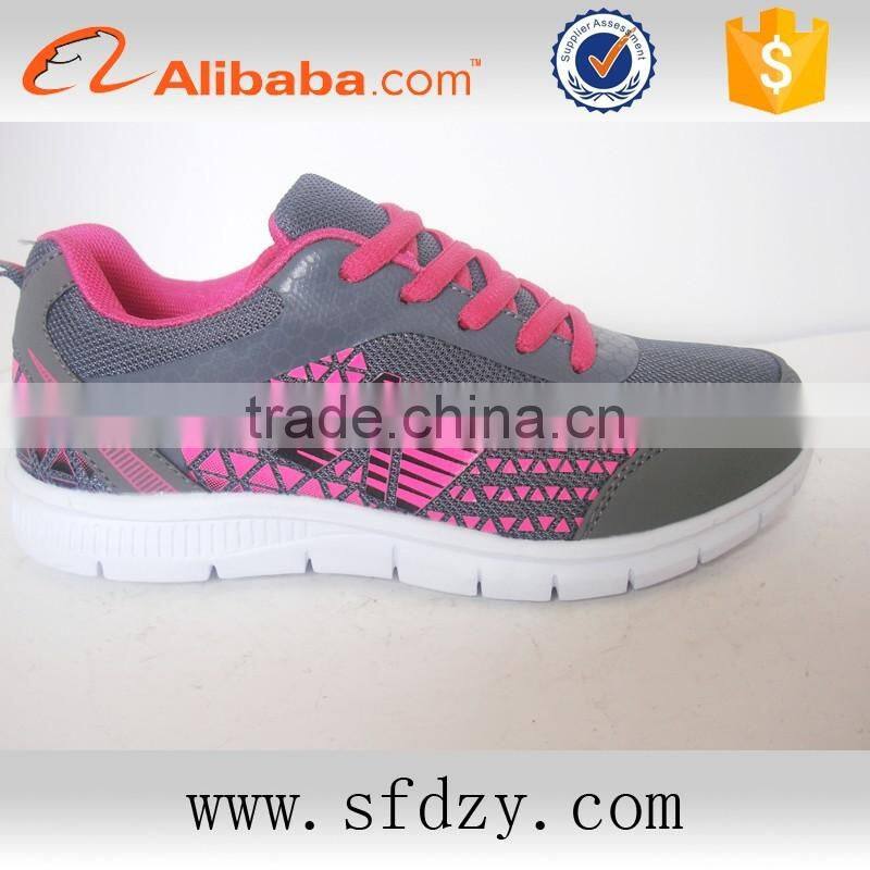 2016 new arrival women's comfortable sport shoes walking sneakers